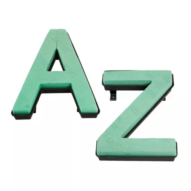 Letters Floral Foam Clip On Oasis Type Naylorbase A To Z Funeral Memorial