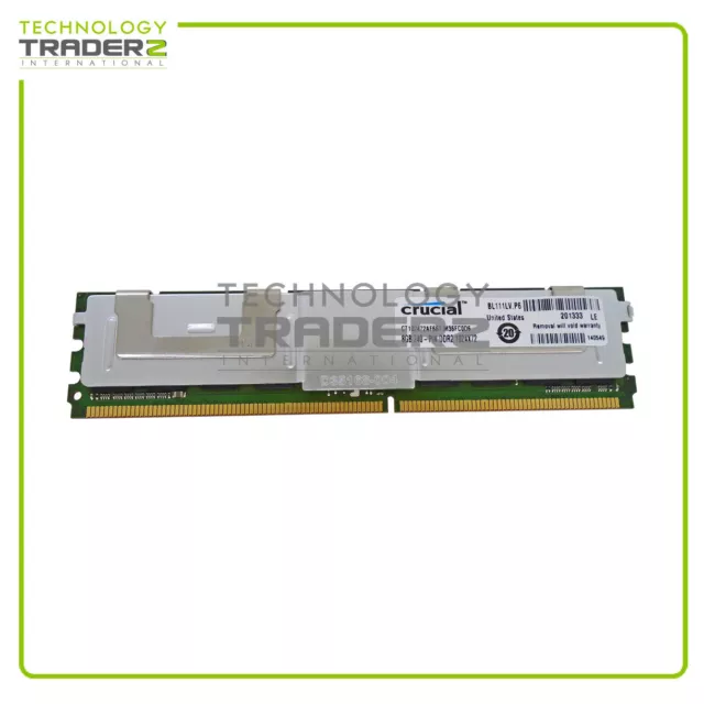 LOT OF 4 CT102472AF667.M36FC0D6 Crucial 8GB PC2-5300 DDR2 ECC 1024X72 Memory