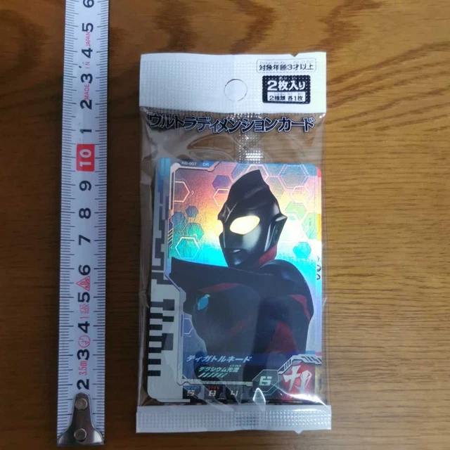 Ultraman Decker Fusion Fight Ultra Dimension Card Tiga Tornado Golza Apparel Lim