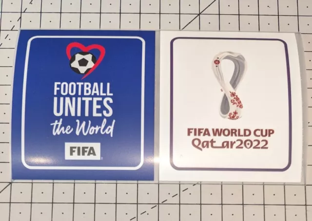 Patch Football FIFA Qatar 2022 badge Finale Coupe du monde écusson Mbappé