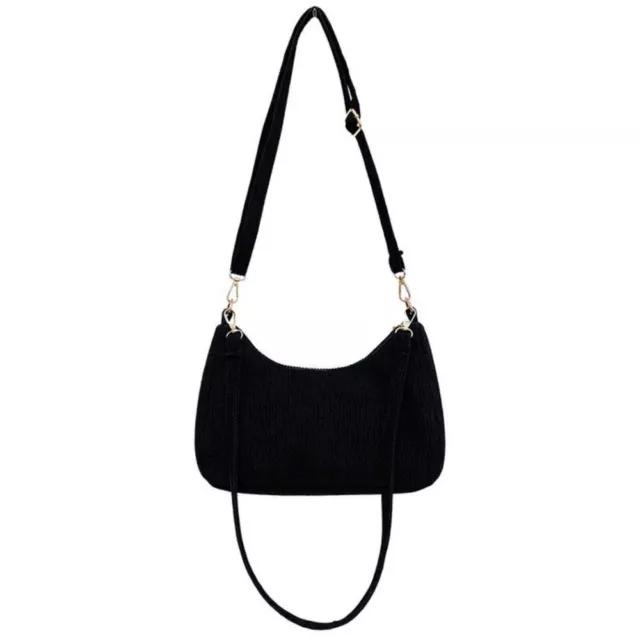 Zipper Solid Color Design Handbag Solid Color Casual Crossbody Bags  Women