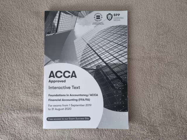 ACCA INTERACTIVE TEXT FINANCIAL ACCOUNTING  by BPP LEARNING MEDIA