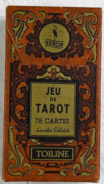 Ancien Jeu de cartes à jouer « Guillotin » Héron VINTAGE