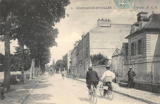 Cpa 91 Soisy Sous Etiolles Avenue De Soisy