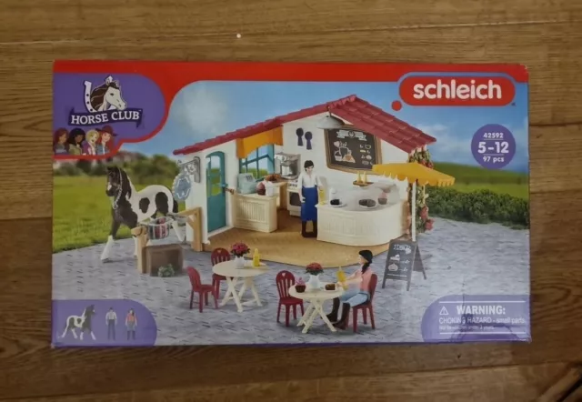 Schleich Horse Club 42592 Reiter-Café Spielset  - Neu