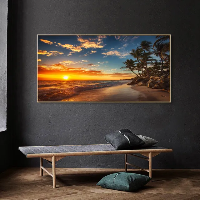 Canvas Painting Sea Beach Landscape Wall Art Pictures Canvas Wall Art Prints Art