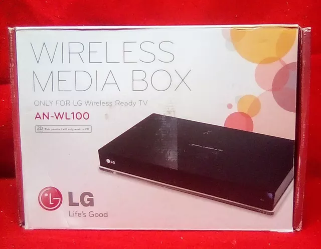 LG AN-WL100 Wireless Digital Media Streamer New In Box