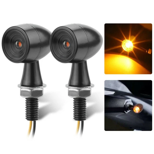 SEGNALI DI SVOLTA LED Visibili E Luminosi Indicatori Ambra Luci Per - Foto 11