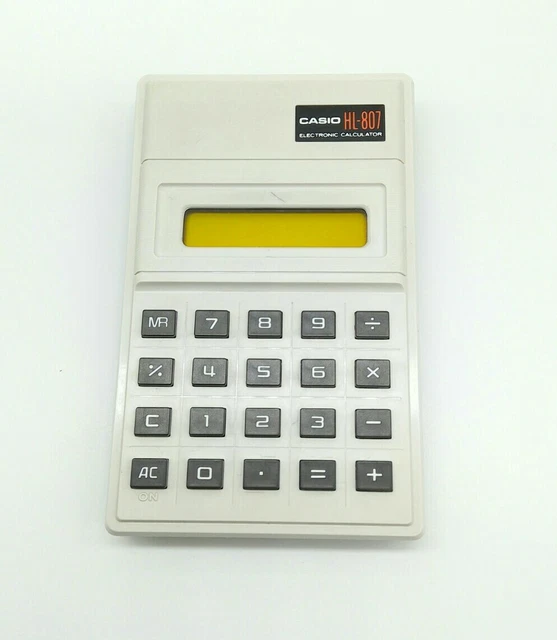 Calculatrice Musicale Vintage Casio ML-8 – Années 80 – Bon état Avec Boîte