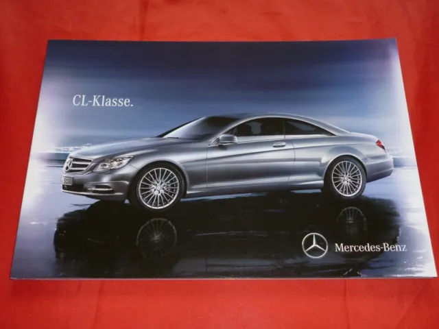 MERCEDES C216 CL-Klasse CL 500 CL 600 CL 63 AMG CL 65 AMG Prospekt Brochure 2013