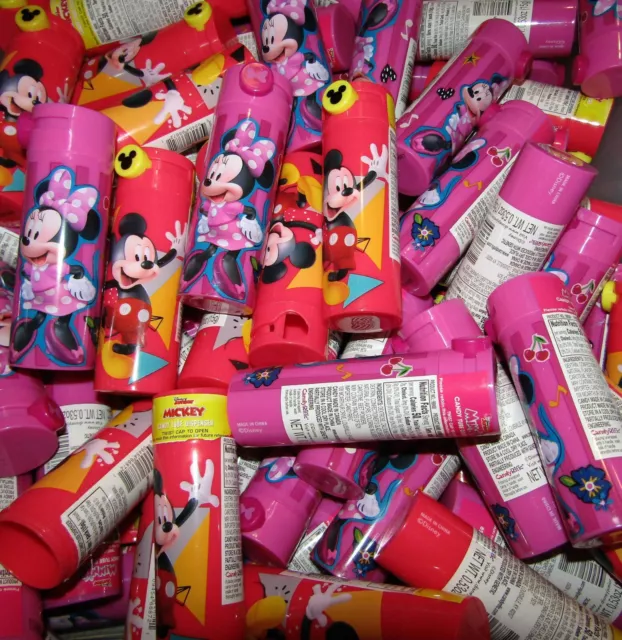 Disney Junior Mickey & Minnie Mouse Candy Tubes Bulk Lot Of (50) Random New