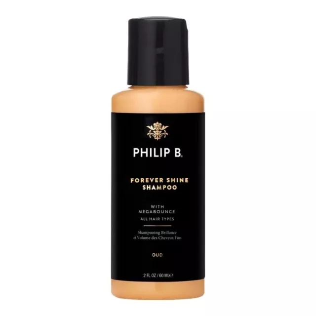 Philip B Forever Shine Shampoo With Megabounce 2 oz *New without Box*