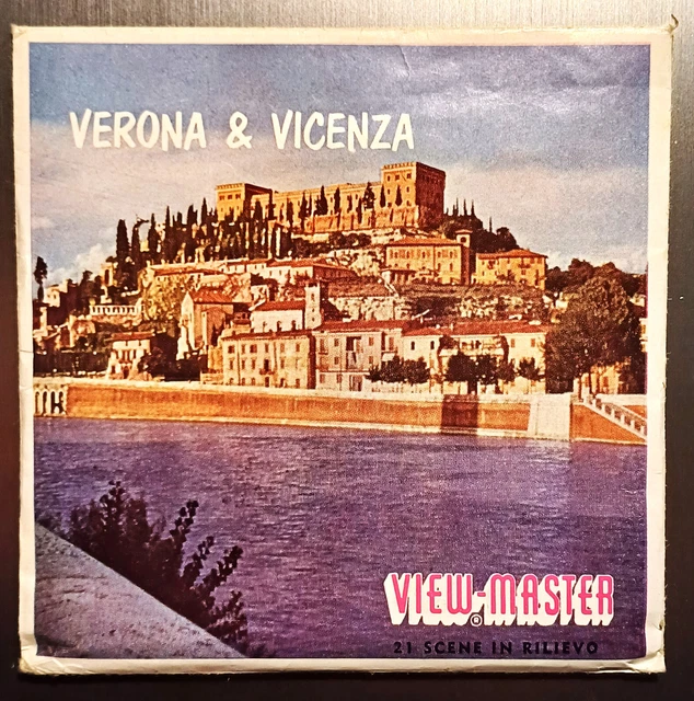 VIEW MASTER  VERONA    C 038    in ITALIANO