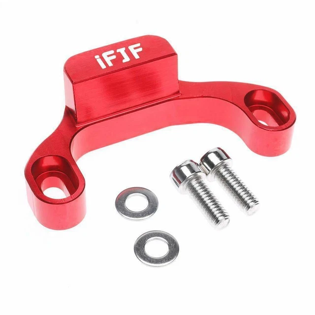 MANUAL PERFORMANCE SHIFTER Stop Gap Removal Shift Stop Red Anodized for