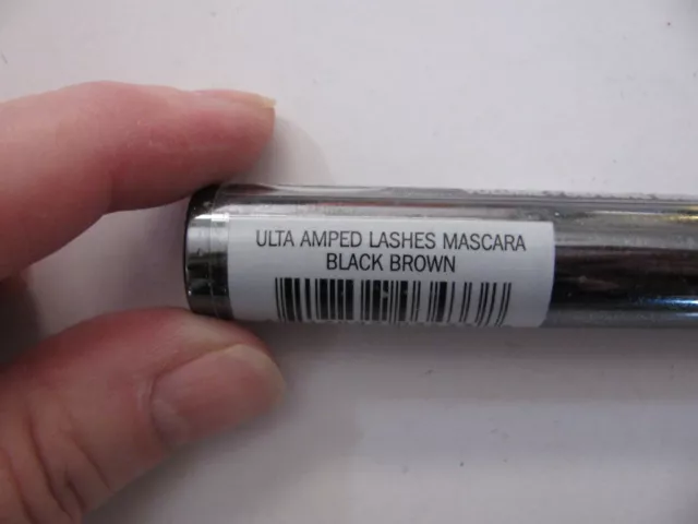 ULTA Beauty AMPED LASHES Volume + Defining Mascara Black Brown NEW SEALED 2