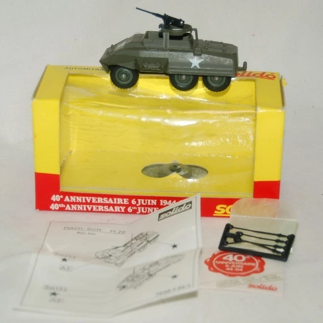 Solido 1/50, Combat Car M20 CANARD, 2e Division Blindée Franrançaise