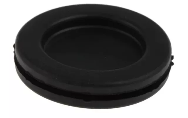 BAG OF 50, Helavia DG 36 SES Sterling Black Polychloroprene 3mm Cable Grommet