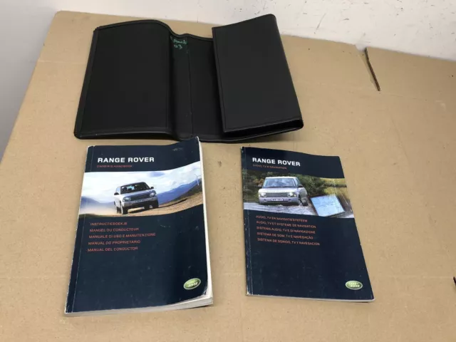 Range Rover L322 02-05 Owners Manual Handbook