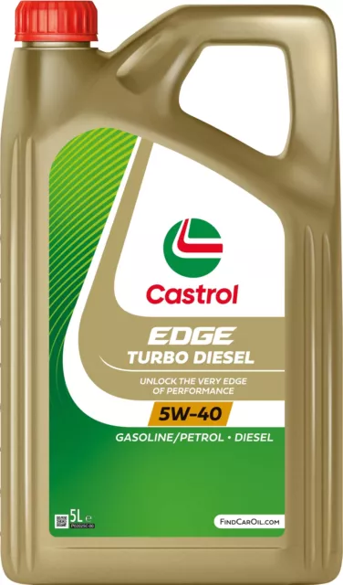 5 Liter Kanister Castrol EDGE Turbo Diesel 5W-40  Motoröl Motorenoel