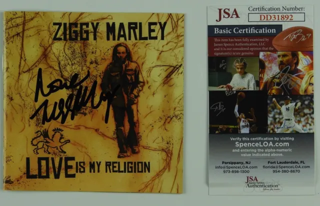 Ziggy Marley JSA signed autograph CD Booklet Love Is My Religion