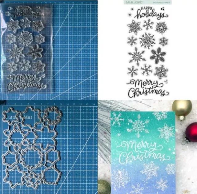 Snowflake Metal Cutting Dies Scrapbooking Embossing Paper Card Stamp Stencils