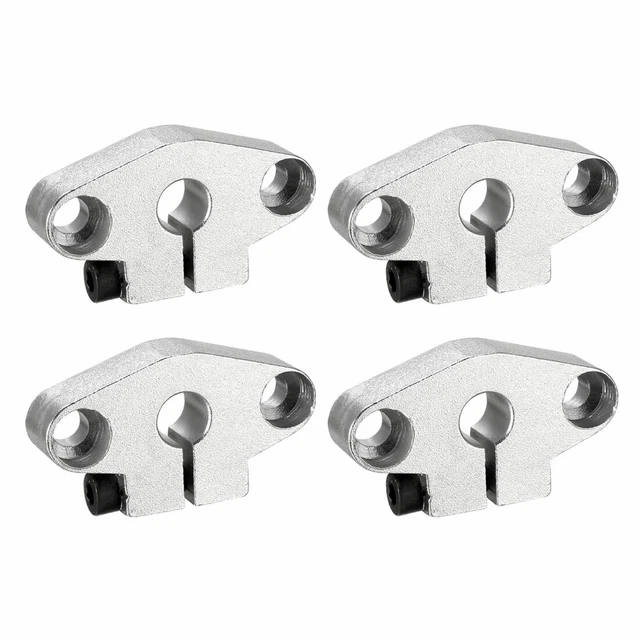 4Pcs SHF8 Linéaire movement Rail Tige serrage  Guide support pour 8mm Dia arbre