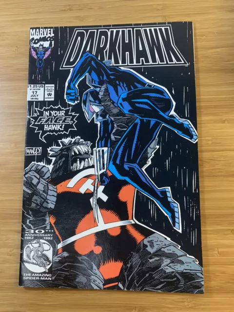 Darkhawk #17 July 1992 Marvel Comic Book