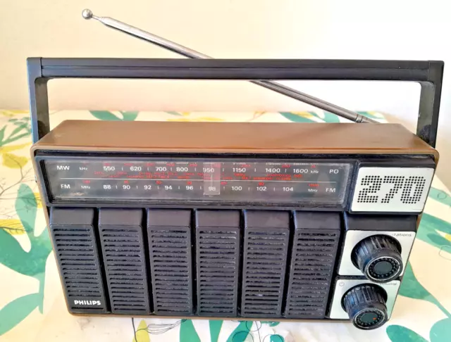 Radio Philips Originale in Ottime condizioni e funzionante al 100% anno  1978