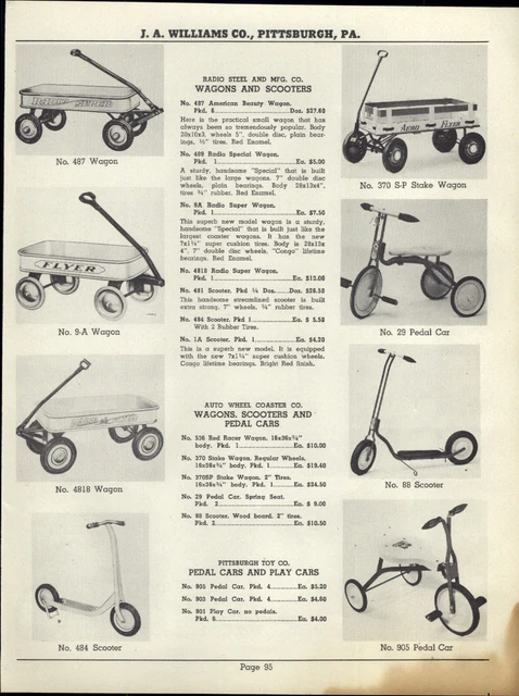 1949 PAPER AD 4 PG Radio Wagon Scooter Murray Tricycle Pedal Car Velocipede 1949 PAPER AD 4 PG Radio Wagon Scooter Murray Tricycle Pedal Car Velocipede