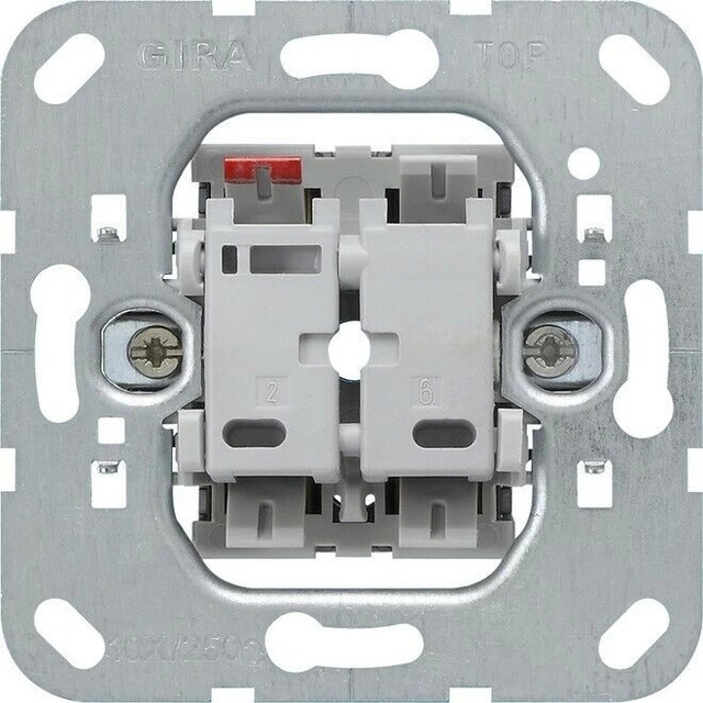 Interrupteur à bouton-poussoir Gira 012600 Appareils de prise SCHUKO IP20...