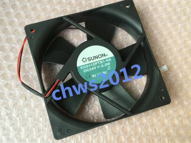 1 PCS  New SUNON fan KD2412PTB1-6A 24V 6.0W