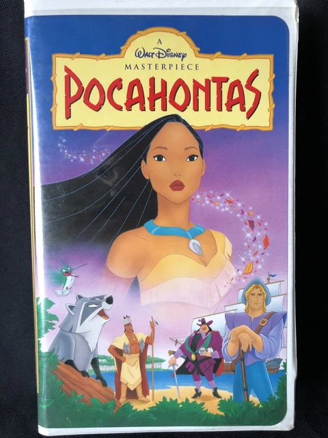 Pocahontas (VHS, 1996) Walt Disney Masterpiece Collection 5741 Clamshell
