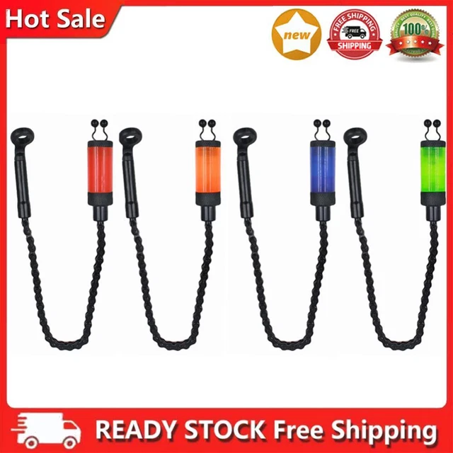 Fishing Bite Alarms Chain Wiggler Fish Bite Indicator Wobbler Tackle No Lights