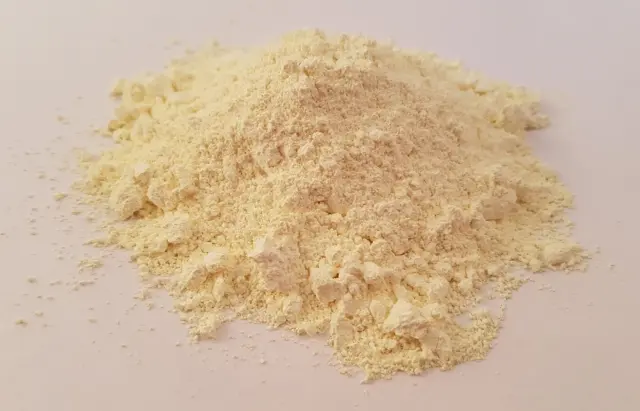 Polvo fino amarillo de trióxido de bismuto puro al 99,5%, 100g-25kg