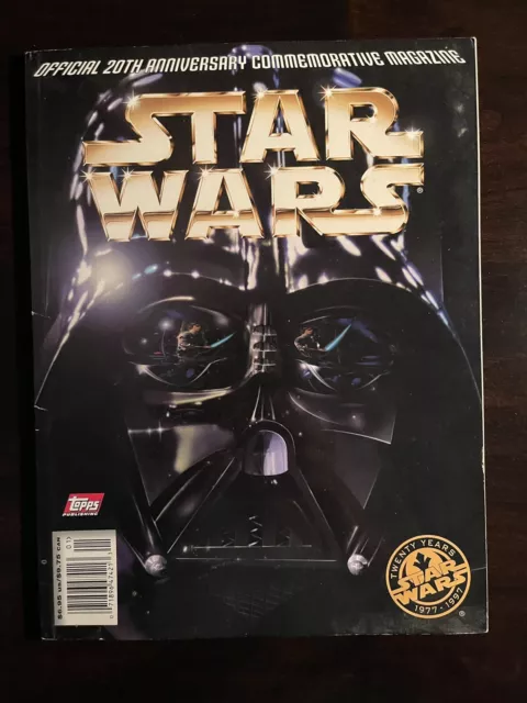 Star Wars The Official 20th Anniversary 1977-1997 Commemorative Magazine VINTAGE