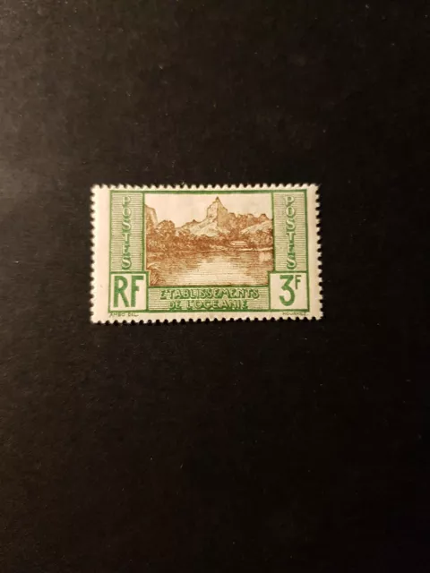 Stamp France Colony Oceania N°76 New MH 1927