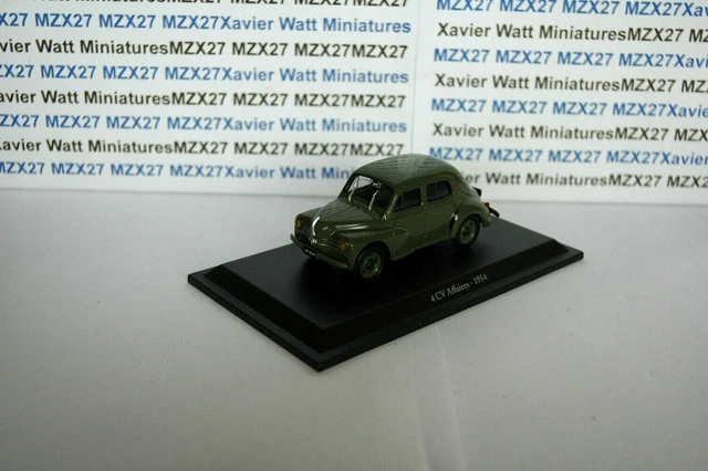 Deux Renault iconiques reproduites au 1/43 par Odéon, les Renault 4CV et R5 LS ou TL