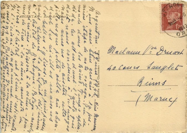 CPA Argentan Bords de l'Orne FRANCE (1053818) 2