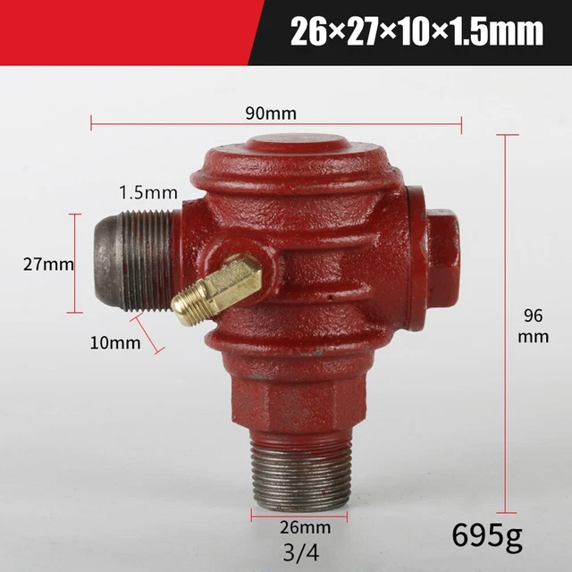 GRE AR512 Vanne D'Ouverture 1/4 Tour - 2 Connecteurs 32/38 Mm - Pour Filtration Piscine Hors Sol