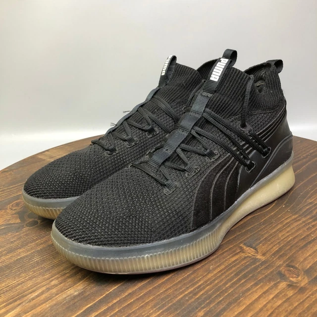 PUMA CLYDE COURT Purple Glow Mens Size 13 Black Athletic Running