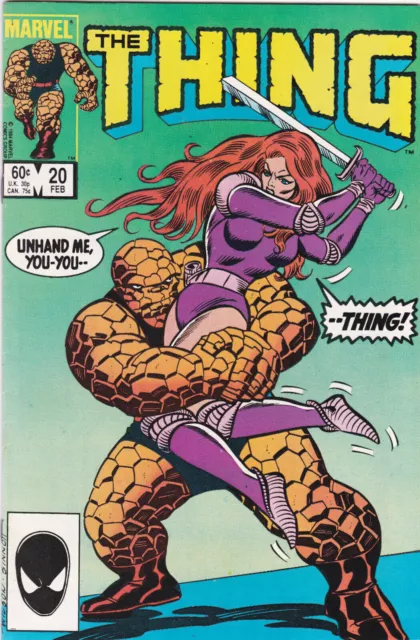 The Thing #20,Vol. 1 (1983-1986) Marvel Comics,Direct,High Grade!