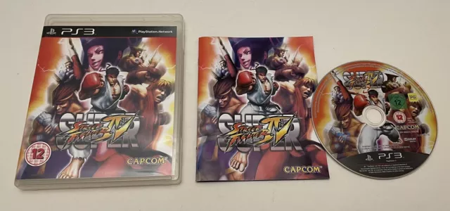 Super Street Fighter IV 4 Sony PlayStation 3 PS3 Complete PAL Capcom