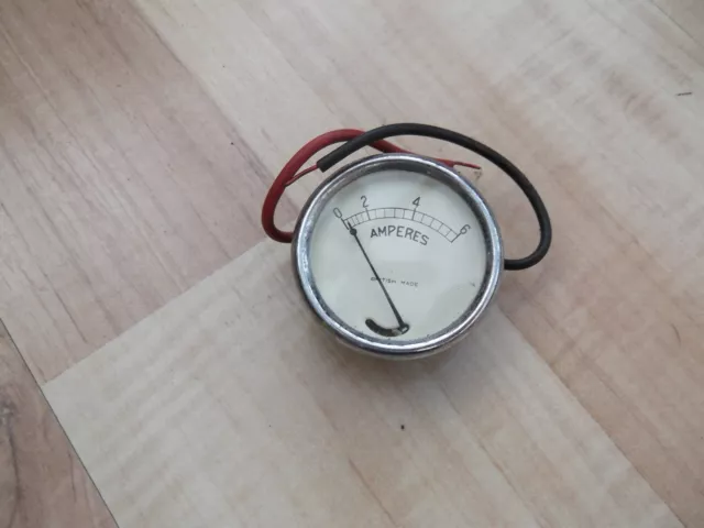 Vintage British Made Ammeter