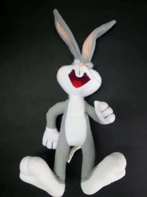 ACE Warner Bros. Looney Tunes 1995 Plush Bugs Bunny 9", Vintage Stuffed Animal