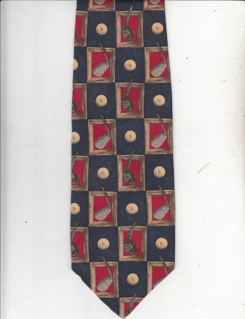 Robert Talbott-Frontgate-[Golf]-100% Silk Tie-Made In USA-RT1-Men's Tie