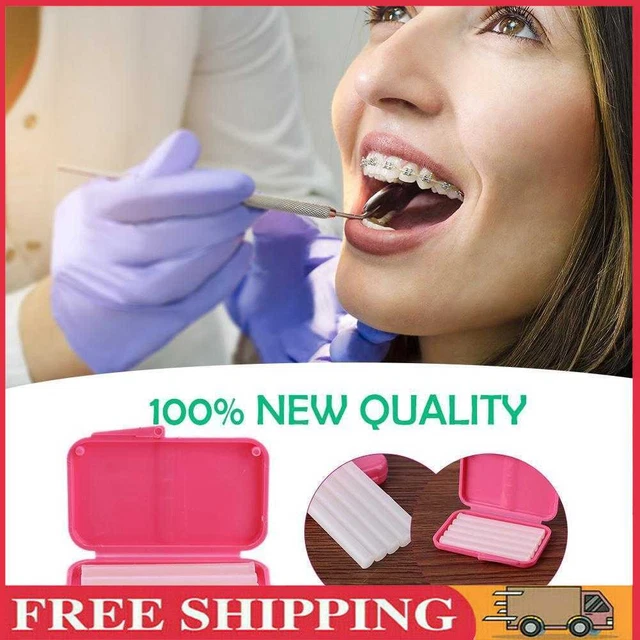5pcs/box Teeth Whitening Tool Oral Treatment Dental Ortho Wax Dental Appliances