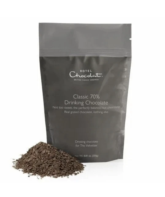 HOTEL CHOCOLAT LUXURY 70 Hot Drinking Chocolate Velvetiser Milkshake