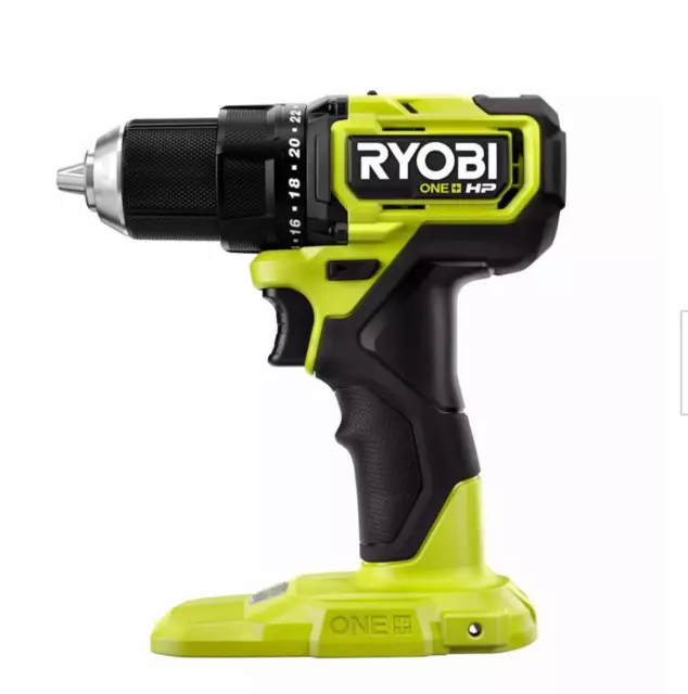 Ryobi HP 18V BRUSHLESS CORDLESS COMPACT 1/2" DRILL TOOL ONLY NEW