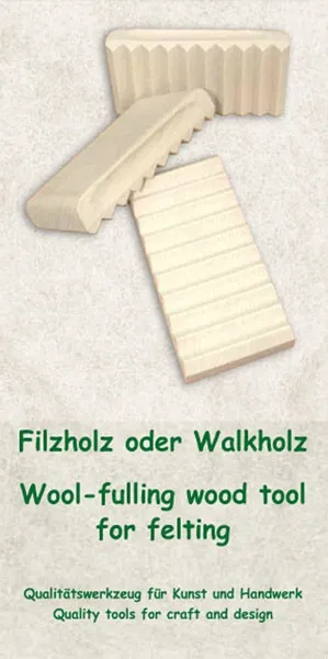 Walkholz Filzholz Ahorn wallken filzen NEU 3