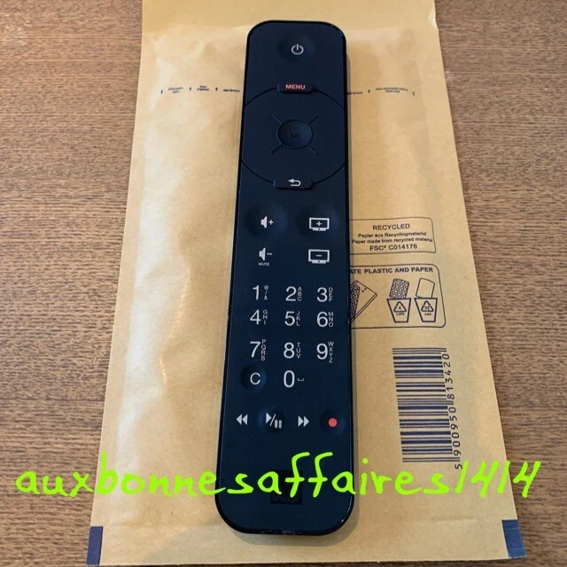 TELECOMMANDE ORANGE DECODEUR TV4 UHD - En Très Bon Etat + Piles Neuve